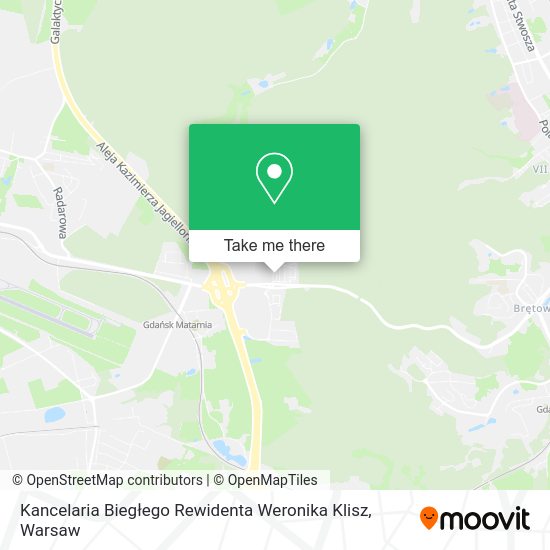 Kancelaria Biegłego Rewidenta Weronika Klisz map