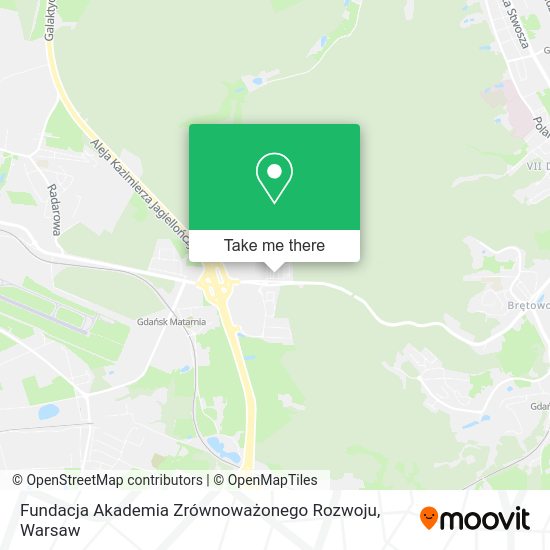 Fundacja Akademia Zrównoważonego Rozwoju map