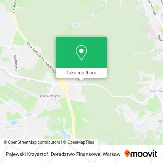 Pajewski Krzysztof. Doradztwo Finansowe map