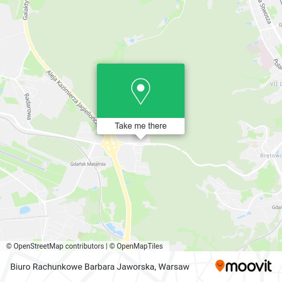 Biuro Rachunkowe Barbara Jaworska map