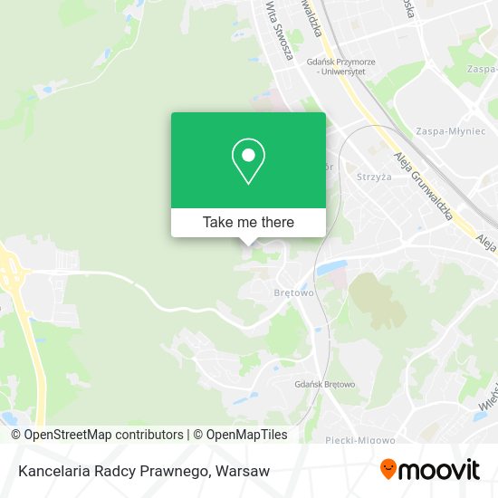 Kancelaria Radcy Prawnego map