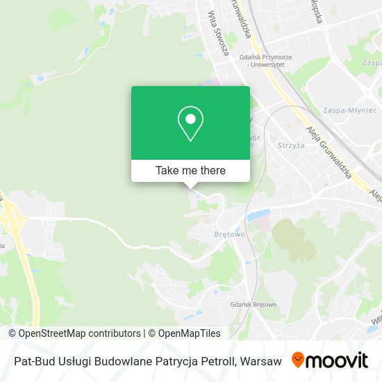 Pat-Bud Usługi Budowlane Patrycja Petroll map