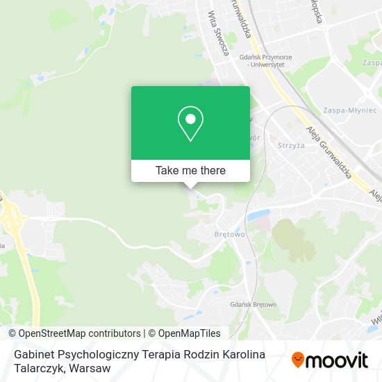 Gabinet Psychologiczny Terapia Rodzin Karolina Talarczyk map