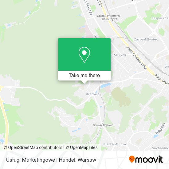 Usługi Marketingowe i Handel map