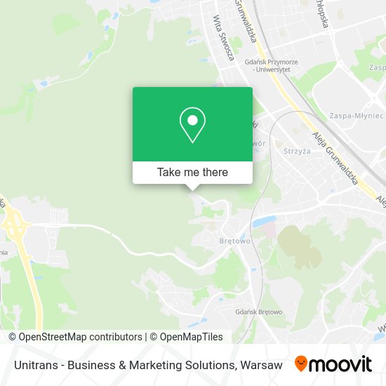 Unitrans - Business & Marketing Solutions map