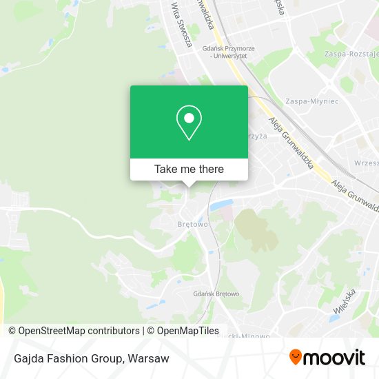 Gajda Fashion Group map