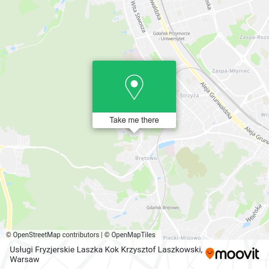 Usługi Fryzjerskie Laszka Kok Krzysztof Laszkowski map