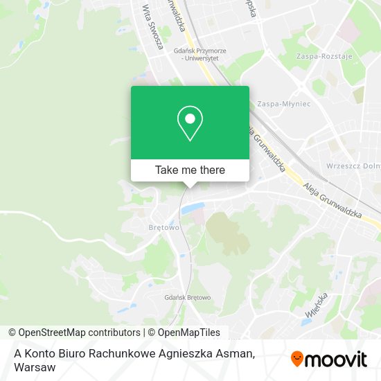 A Konto Biuro Rachunkowe Agnieszka Asman map