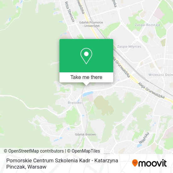 Pomorskie Centrum Szkolenia Kadr - Katarzyna Pinczak map