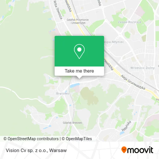 Vision Cv sp. z o.o. map