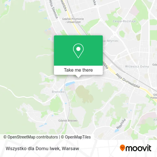 Карта Wszystko dla Domu Iwek