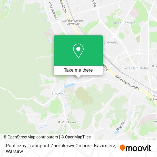 Publiczny Transpost Zarobkowy Cichosz Kazimierz map