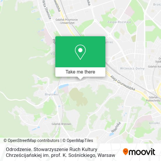 Odrodzenie. Stowarzyszenie Ruch Kultury Chrześcijańskiej im. prof. K. Sośnickiego map