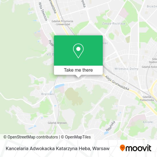 Kancelaria Adwokacka Katarzyna Heba map