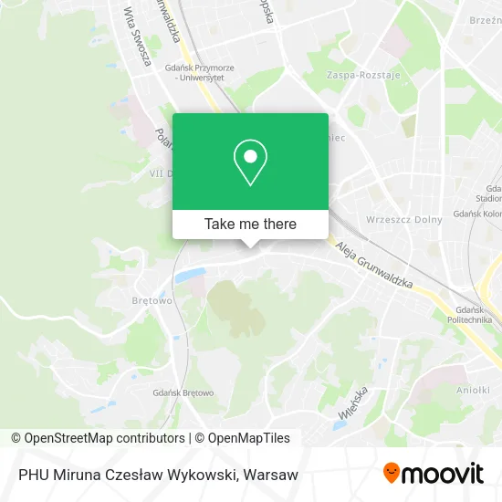 Карта PHU Miruna Czesław Wykowski