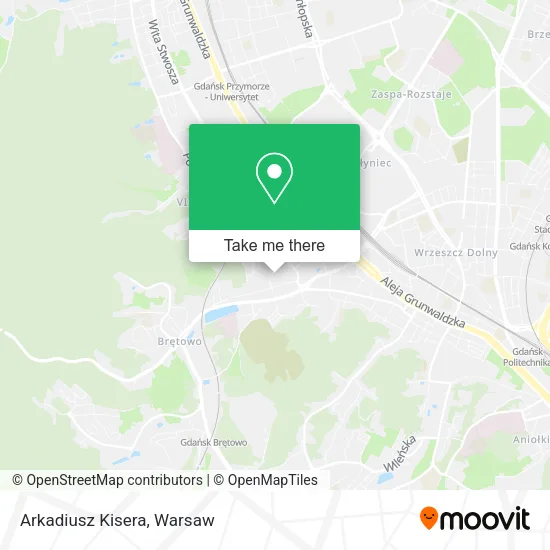 Arkadiusz Kisera map