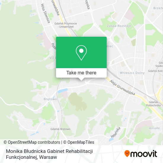 Monika Błudnicka Gabinet Rehabilitacji Funkcjonalnej map