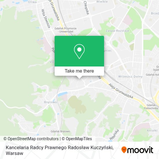 Kancelaria Radcy Prawnego Radosław Kuczyński map