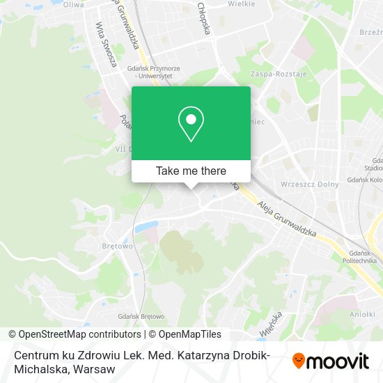 Centrum ku Zdrowiu Lek. Med. Katarzyna Drobik-Michalska map