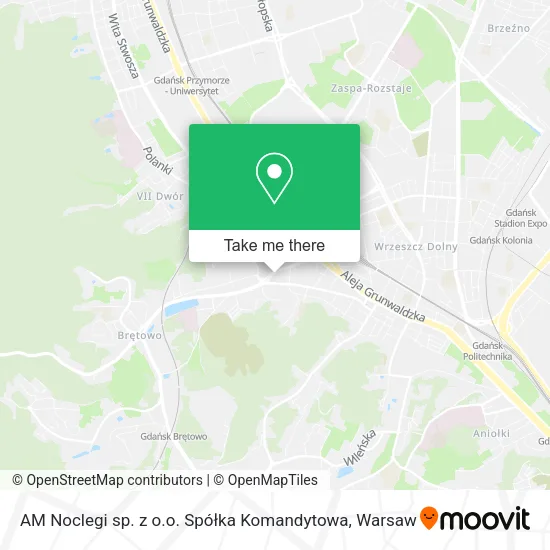 AM Noclegi sp. z o.o. Spółka Komandytowa map