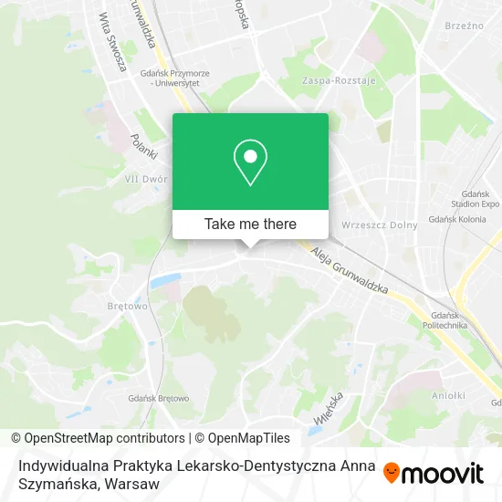 Indywidualna Praktyka Lekarsko-Dentystyczna Anna Szymańska map