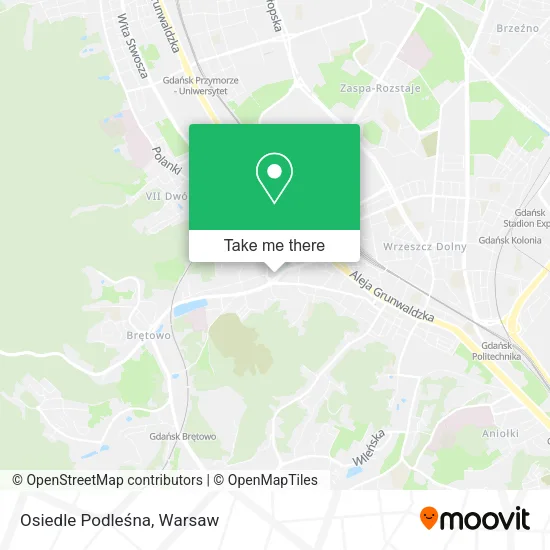 Osiedle Podleśna map