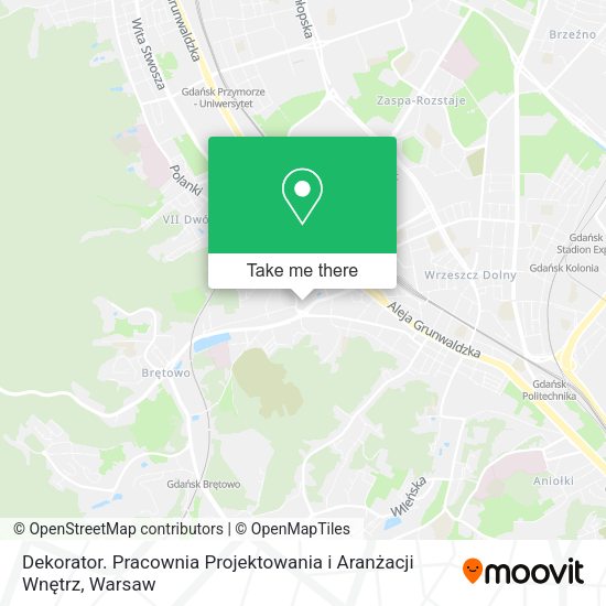 Dekorator. Pracownia Projektowania i Aranżacji Wnętrz map