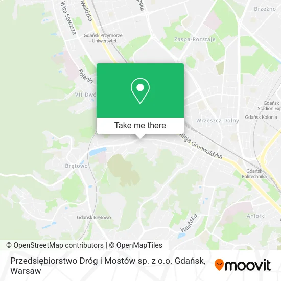Przedsiębiorstwo Dróg i Mostów sp. z o.o. Gdańsk map