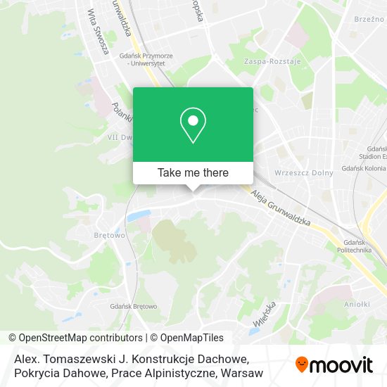 Alex. Tomaszewski J. Konstrukcje Dachowe, Pokrycia Dahowe, Prace Alpinistyczne map