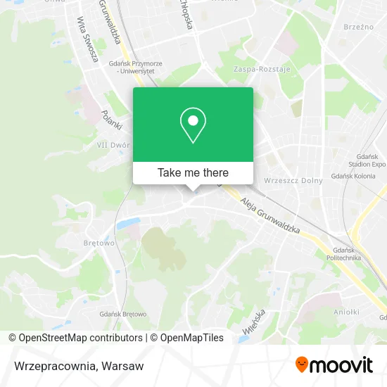 Wrzepracownia map