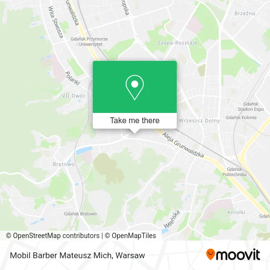 Карта Mobil Barber Mateusz Mich