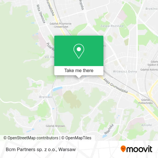 Bcm Partners sp. z o.o. map