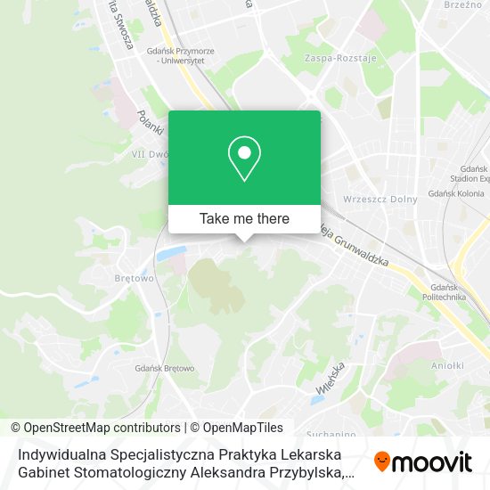 Indywidualna Specjalistyczna Praktyka Lekarska Gabinet Stomatologiczny Aleksandra Przybylska map