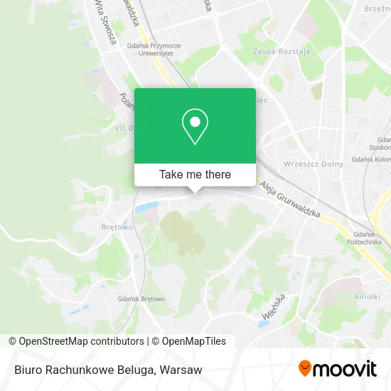 Карта Biuro Rachunkowe Beluga