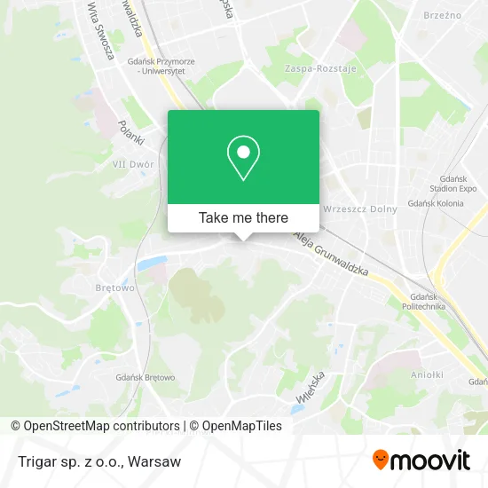 Trigar sp. z o.o. map