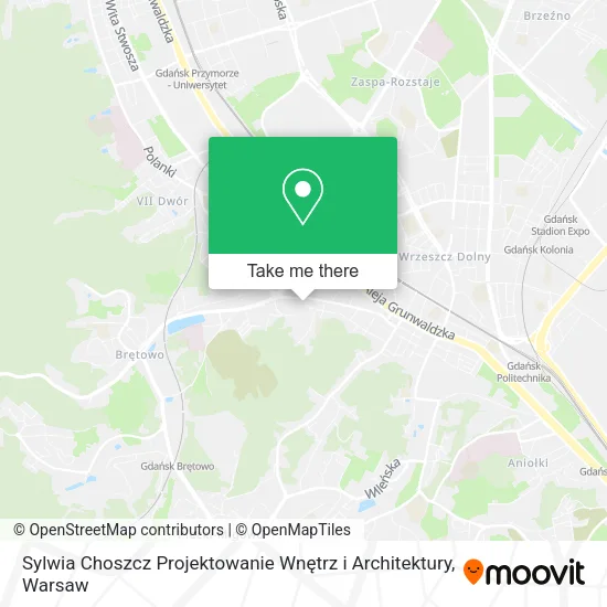 Sylwia Choszcz Projektowanie Wnętrz i Architektury map