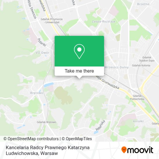 Kancelaria Radcy Prawnego Katarzyna Ludwichowska map