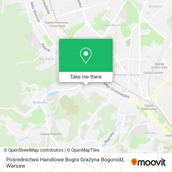 Карта Pośrednictwo Handlowe Bogra Grażyna Bogorodź