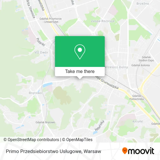 Карта Primo Przedsiebiorstwo Usługowe