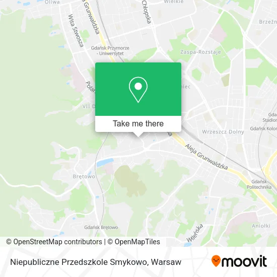 Niepubliczne Przedszkole Smykowo map