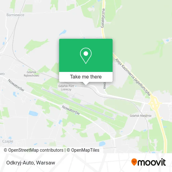 Карта Odkryj-Auto