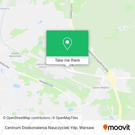 Centrum Doskonalenia Nauczycieli Ydp map