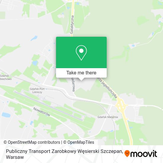 Publiczny Transport Zarobkowy Węsierski Szczepan map