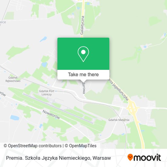 Premia. Szkoła Języka Niemieckiego map