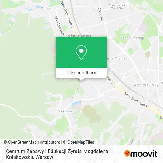 Centrum Zabawy i Edukacji Żyrafa Magdalena Kołakowska map