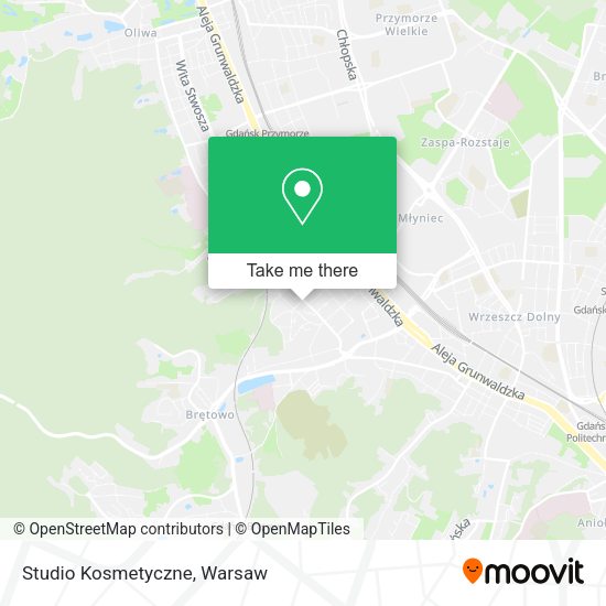 Studio Kosmetyczne map