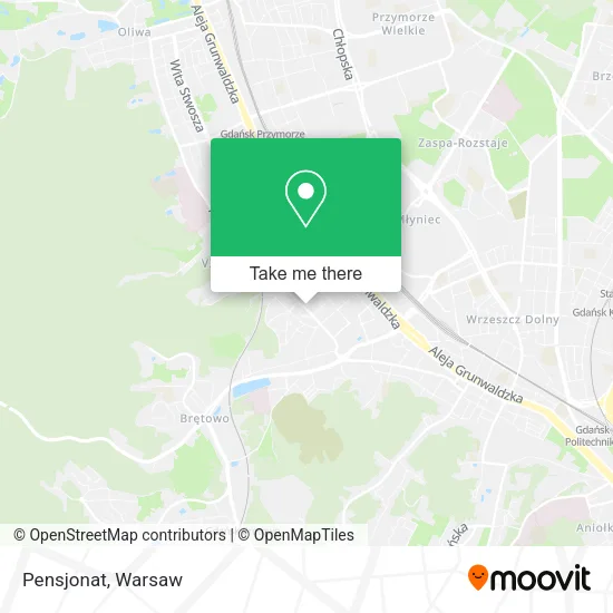 Карта Pensjonat