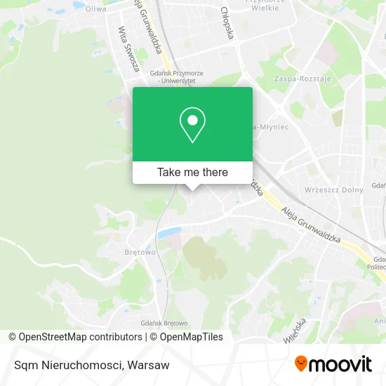 Карта Sqm Nieruchomosci