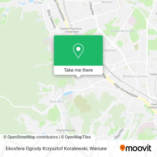 Ekosfera Ogrody Krzysztof Koralewski map