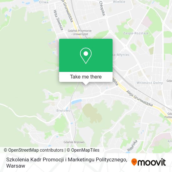 Szkolenia Kadr Promocji i Marketingu Politycznego map